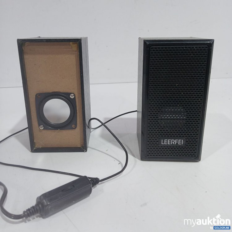 Artikel Nr. 874510: Leerfei Lautsprecher Boxen für PC 