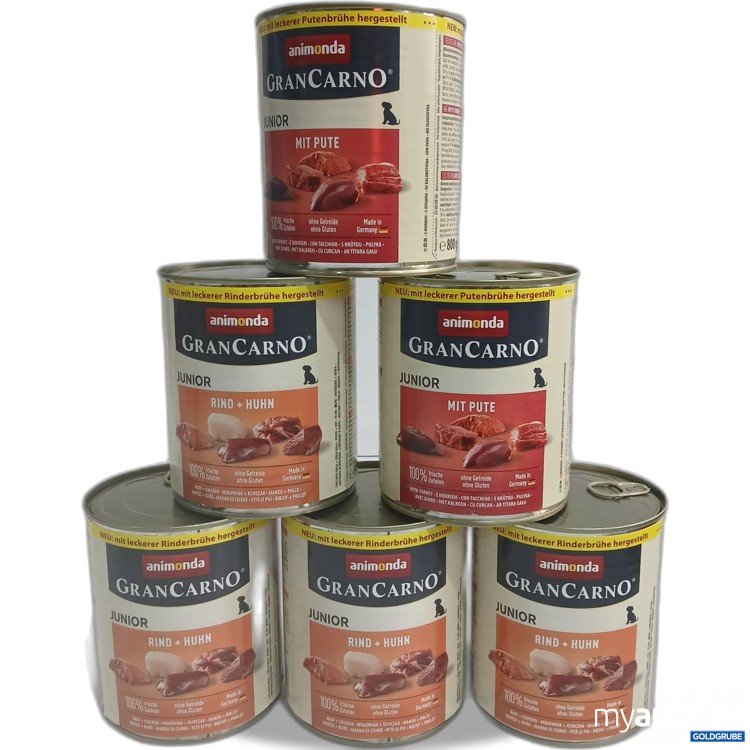 Artikel Nr. 885510: Animonda Gran Carno Hundefutter Junior je 800g