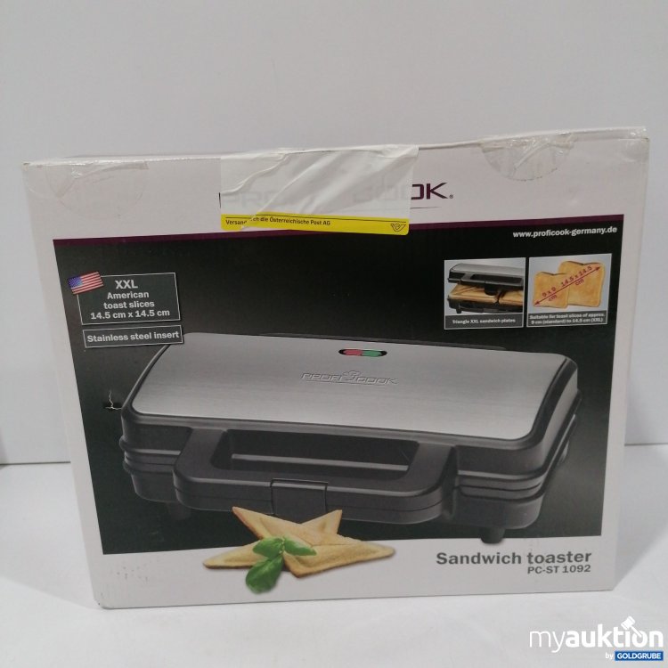 Artikel Nr. 889510: Profi Cook Sandwich Toaster PC-ST1092 