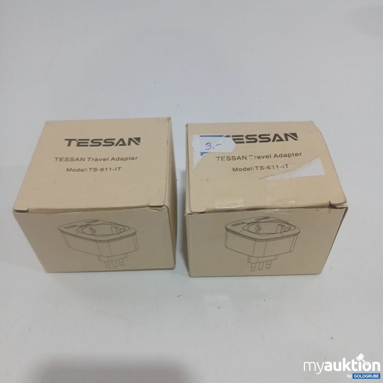 Artikel Nr. 906510 Artikel Nr. 906510: Tessan Travel Adapter TS-611-IT 2x