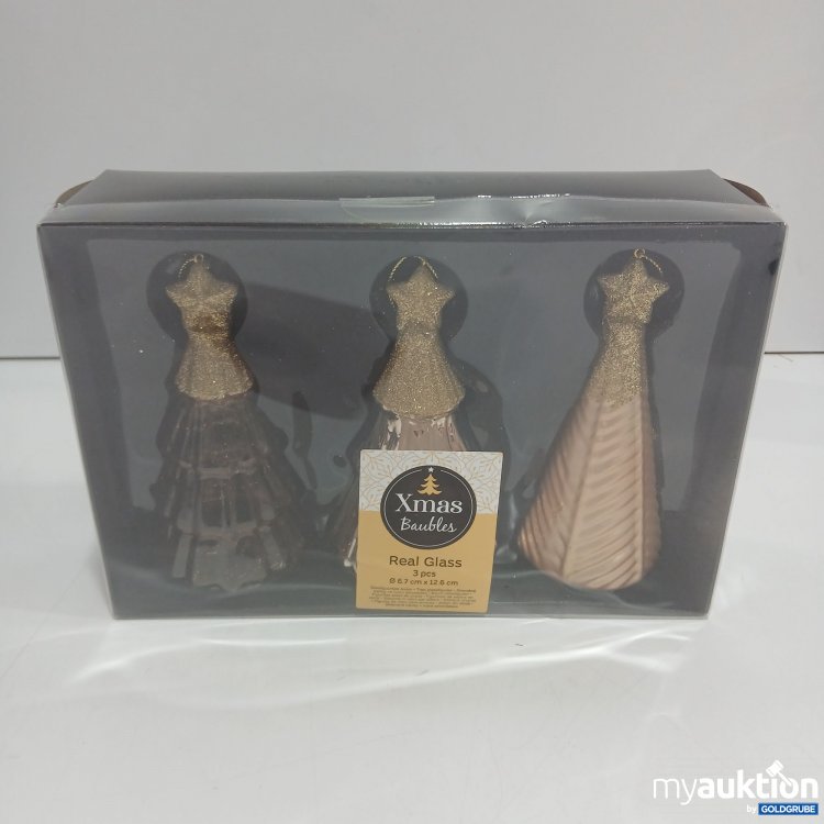 Artikel Nr. 912510 Artikel Nr. 912510: Xmas Baubles Weihnachtskugeln 3 Stück