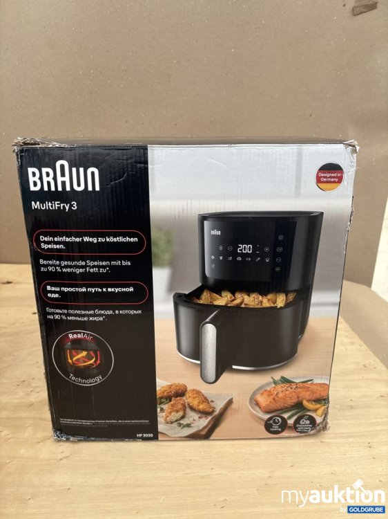 Artikel Nr. 921510: Braun MultiFry 3 HF 3030IBK 1500W