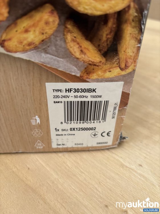 Artikel Nr. 921510: Braun MultiFry 3 HF 3030IBK 1500W