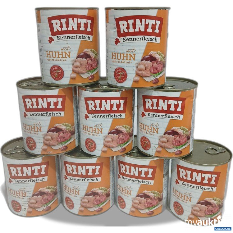 Artikel Nr. 952510 Artikel Nr. 952510: Rinti Kennerfleisch mit Huhn 9x800g
