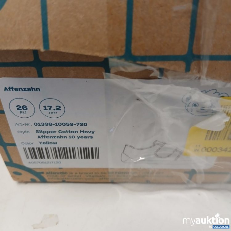 Artikel Nr. 963510 Artikel Nr. 963510: Affenzahn Slipper Cotton Movy