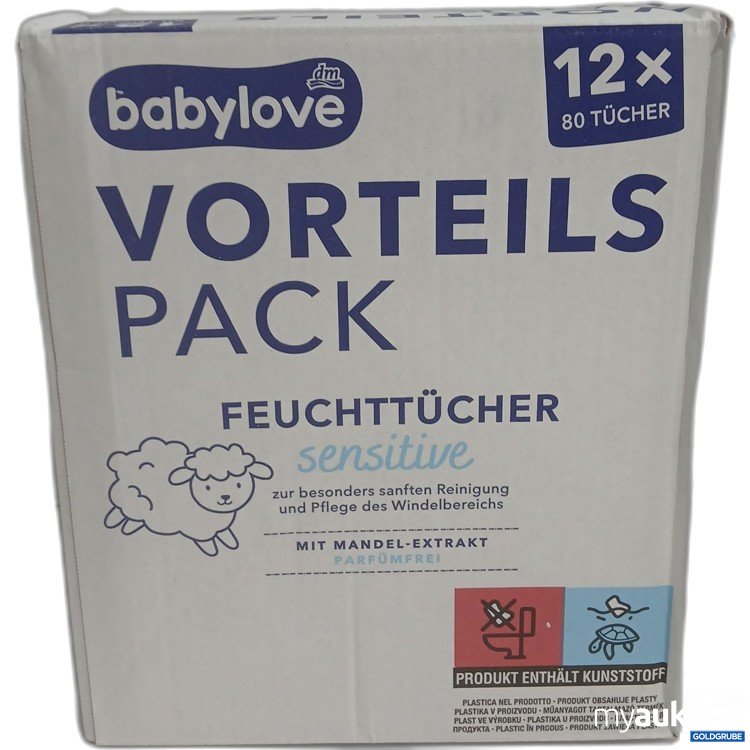 Artikel Nr. 972510: Babylove Feuchttücher sensitive 12x80Stk 