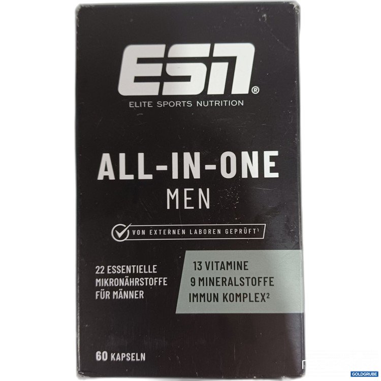 Artikel Nr. 983510: ESN All-In-One Men Nahrungsergänzungsmittel, 60 Kapseln