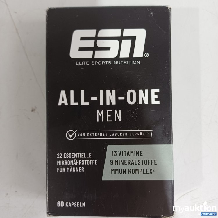 Artikel Nr. 983510: ESN All-In-One Men Nahrungsergänzungsmittel, 60 Kapseln