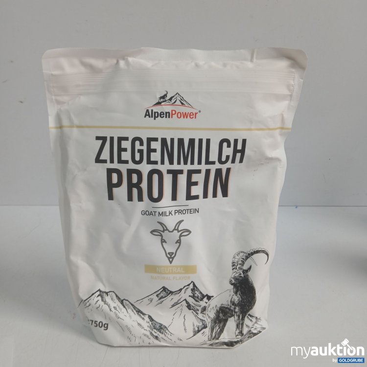 Artikel Nr. 984510: AlpenPower Ziegenmilch Protein Neutral 750g