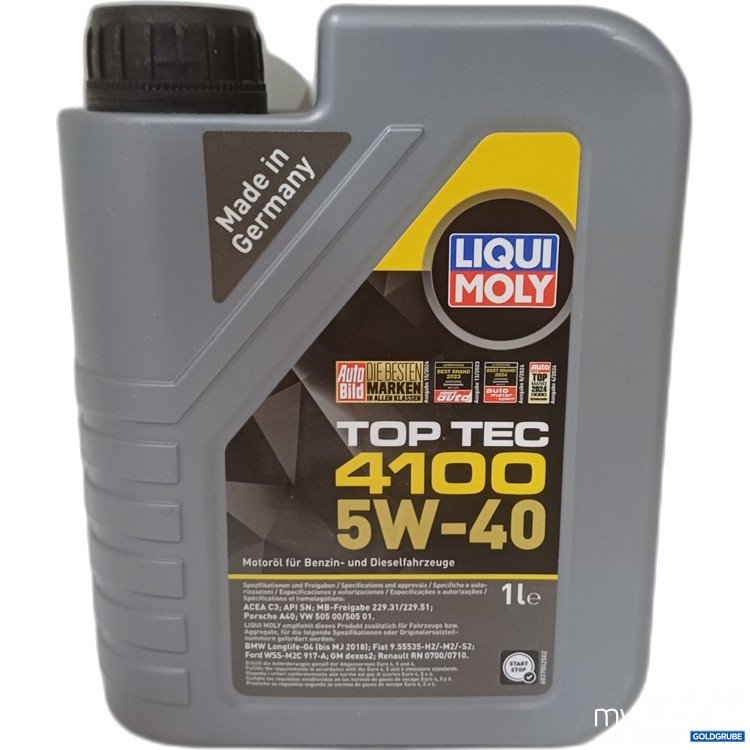 Artikel Nr. 985510: Liqui Moly Top Tec 4100 5W-40 Leichtlaufmotoröl, 1L