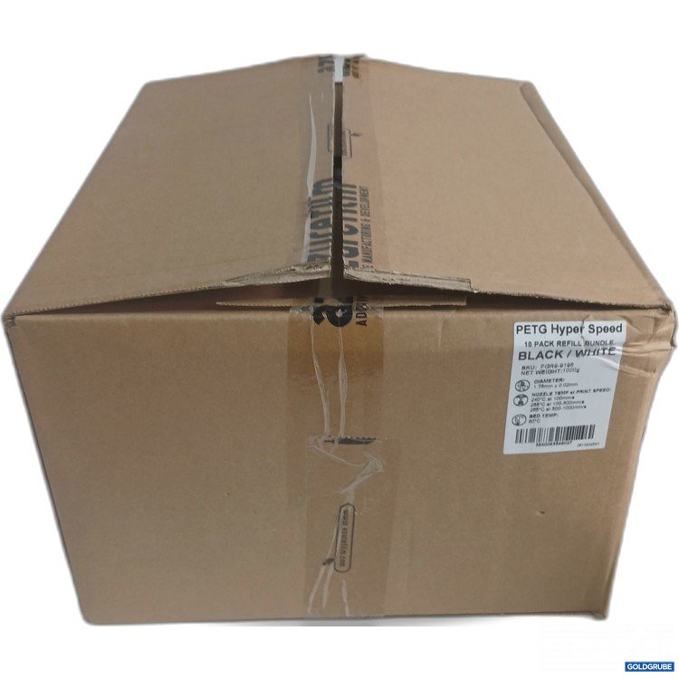 Artikel Nr. 992510: Azure Film PETG Hyper Speed 10 Pack Refill Bundle Pack  1,75mm 1kg black 