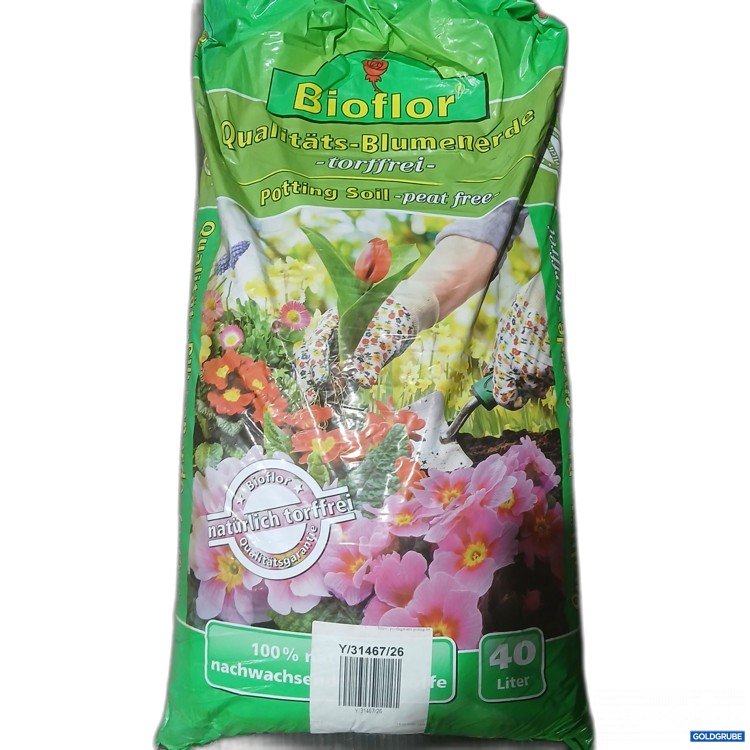 Artikel Nr. 993510 Artikel Nr. 993510: Bioflor Qualitäts-Blumenerde torffrei 40L