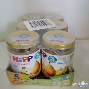 Auktion HiPP Bio Frucht & Getreide Birne Apfel mit Dinkel