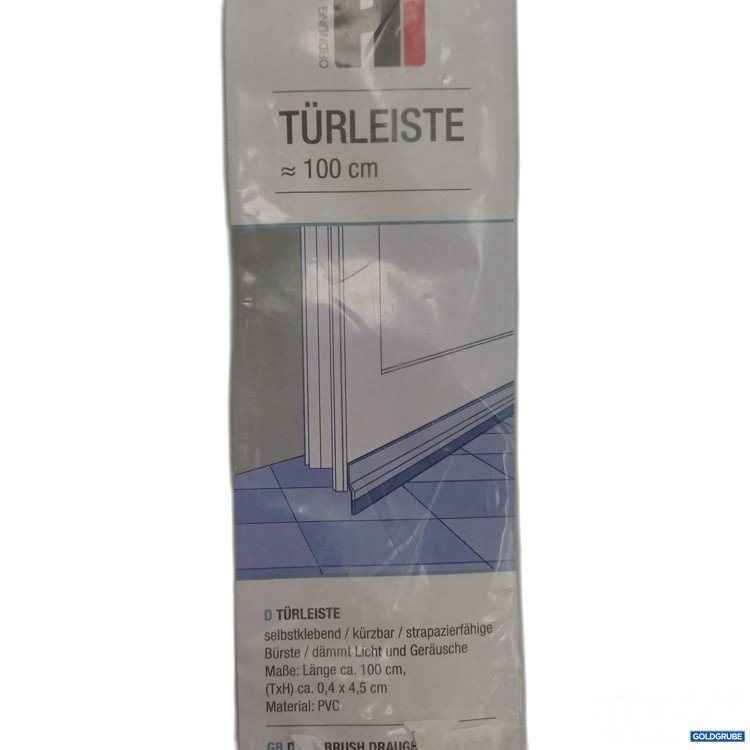 Artikel Nr. 443511 Artikel Nr. 443511: HI Türleiste 100cm, selbstklebend, kürzbar