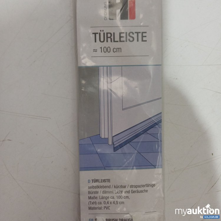 Artikel Nr. 443511 Artikel Nr. 443511: HI Türleiste 100cm, selbstklebend, kürzbar
