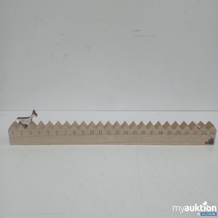 Artikel Nr. 446511 Artikel Nr. 446511: Holz-Adventskalender ca 50x2,5x5,5cm