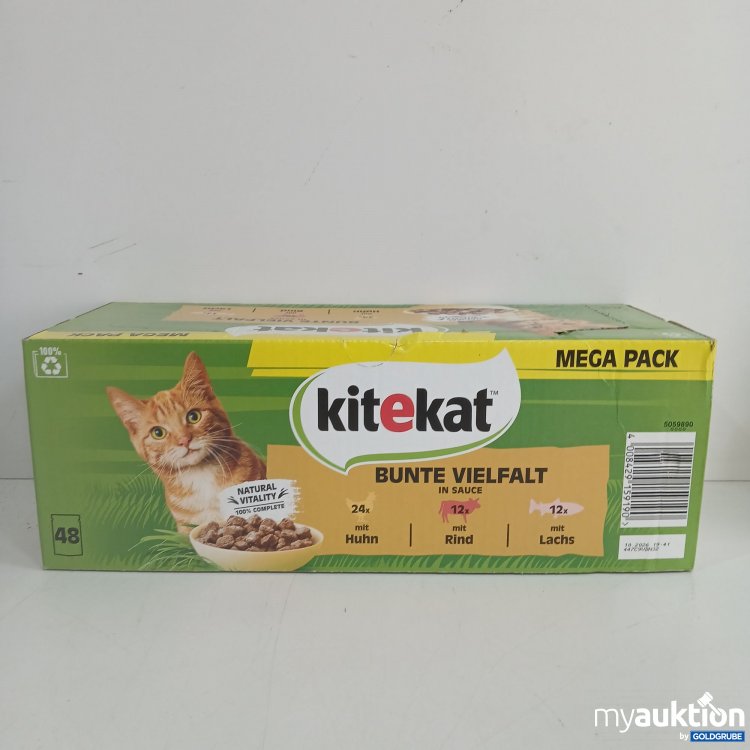Artikel Nr. 818511: Kitekat Bunte Vielfalt in Sauce Mega Pack 48x 