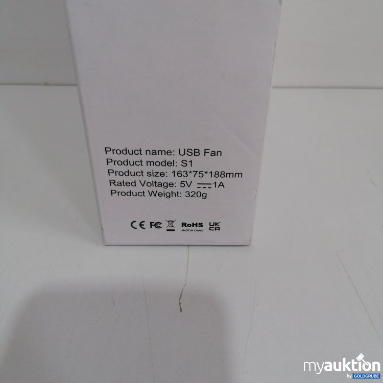 Artikel Nr. 827511: Easy Acc Desktop USB Fan S1, 5V 1A
