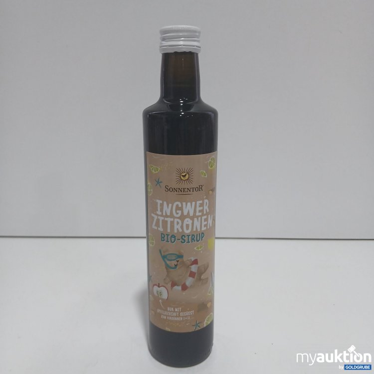 Artikel Nr. 857511 Artikel Nr. 857511: Sonnentor Ingwer Zitronen Bio-Sirup 0,5l