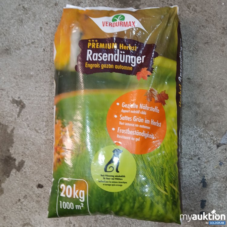 Artikel Nr. 877511 Artikel Nr. 877511: Verdurmax Premium Herbst Rasendünger 20kg