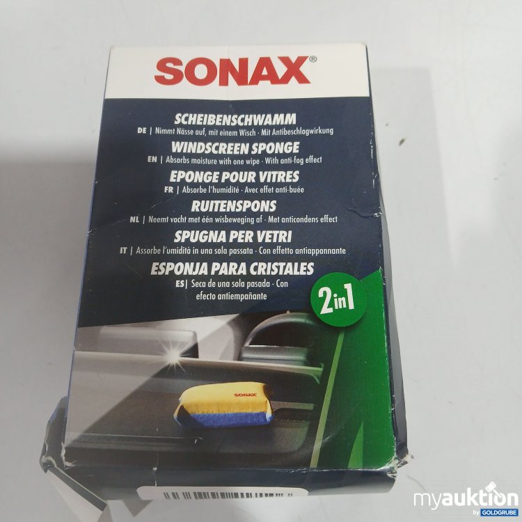 Artikel Nr. 882511: Sonax Scheibenschwamm 2in1 
