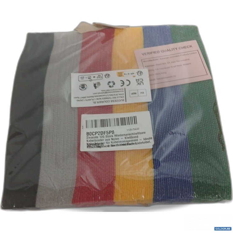 Artikel Nr. 898511: Zivacate Wiederverschließbare Kabelbinder aus Nylon 120 Stück