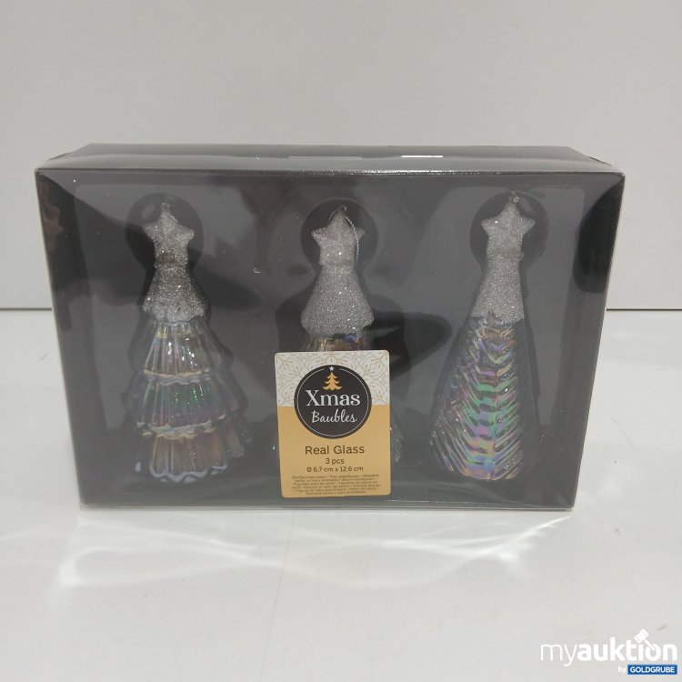 Artikel Nr. 912511 Artikel Nr. 912511: Xmas Baubles Weihnachtskugeln 3 Stück
