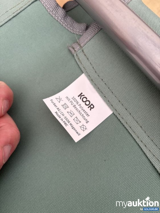 Artikel Nr. 921511: KOOR Faltstuhl grün 100% Polyester