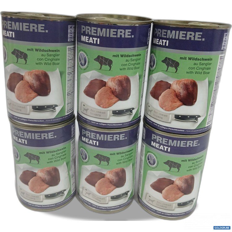 Artikel Nr. 952511: Premiere Meati Hundefutter Wildschwein 6x400g 