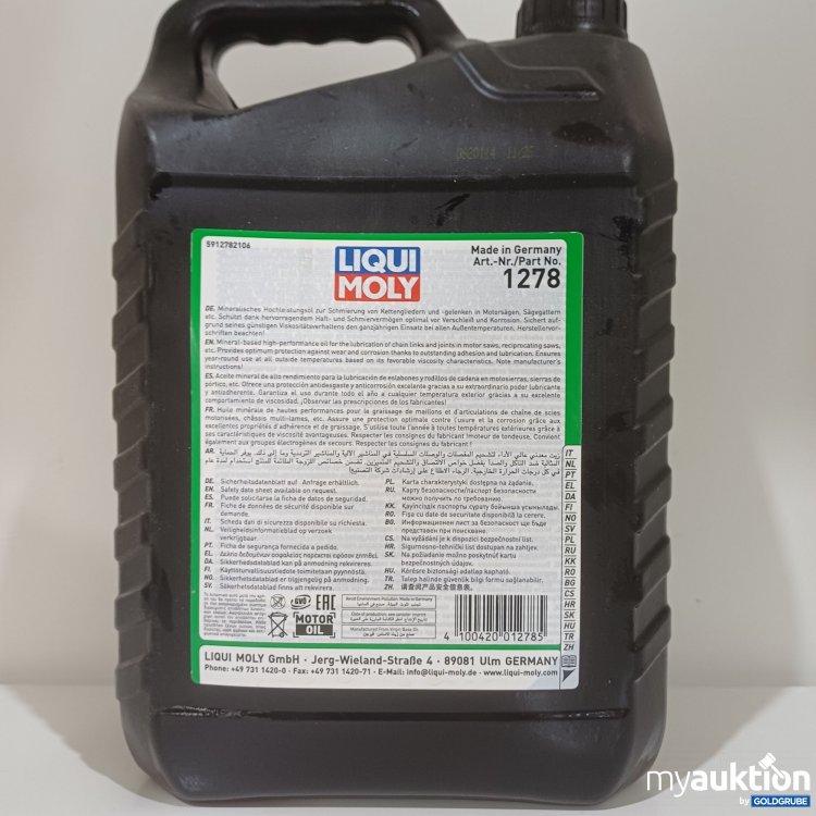 Artikel Nr. 985511: Liqui Moly Sägekettenöl 100, 5L