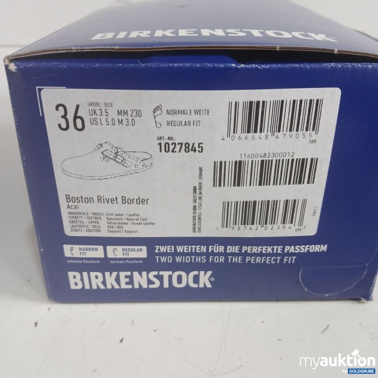 Artikel Nr. 991511 Artikel Nr. 991511: Birkenstock Boston Rivet Border