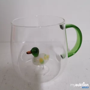 Auktion Tasse aus Glas 