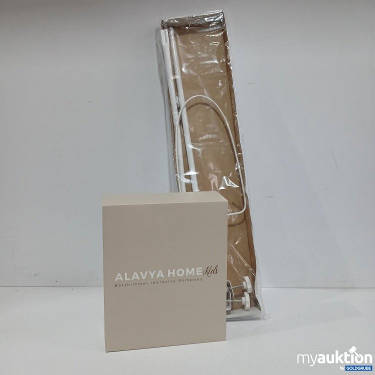 Artikel Nr. 441512: Alavya Home Betthimmel XL Pompom -Rosa 1200x200cm 