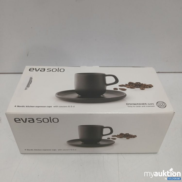 Artikel Nr. 447512: eva solo Espresso Tassen mit Untertassen 4 Stück