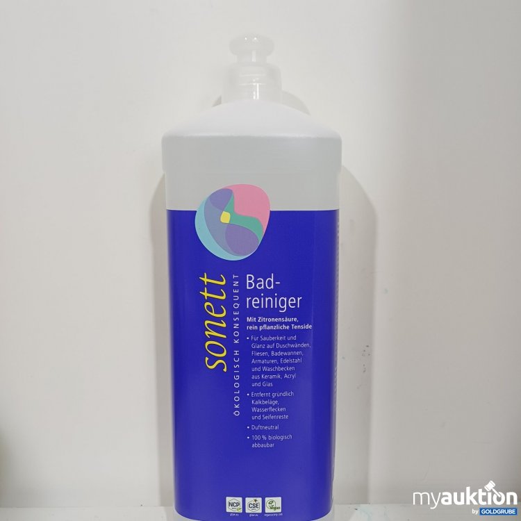 Artikel Nr. 471512: Sonett Badreiniger mit Zitronensäure 1 l