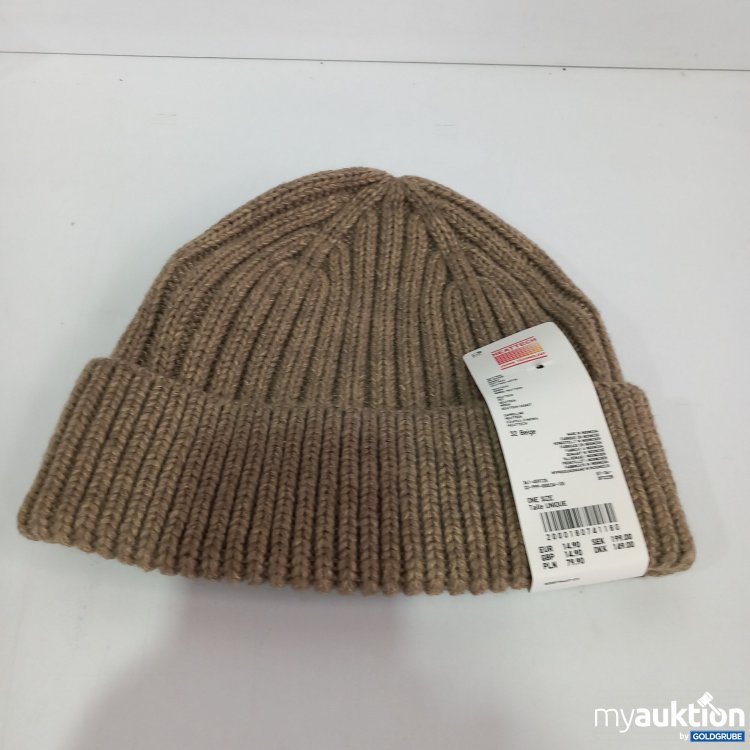 Artikel Nr. 521512 Artikel Nr. 521512: Heattech Wollmütze Beige one Size