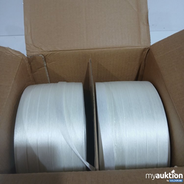 Artikel Nr. 524512: Hotmelt Polyester Strapping 19mm 500m 2Rollen 