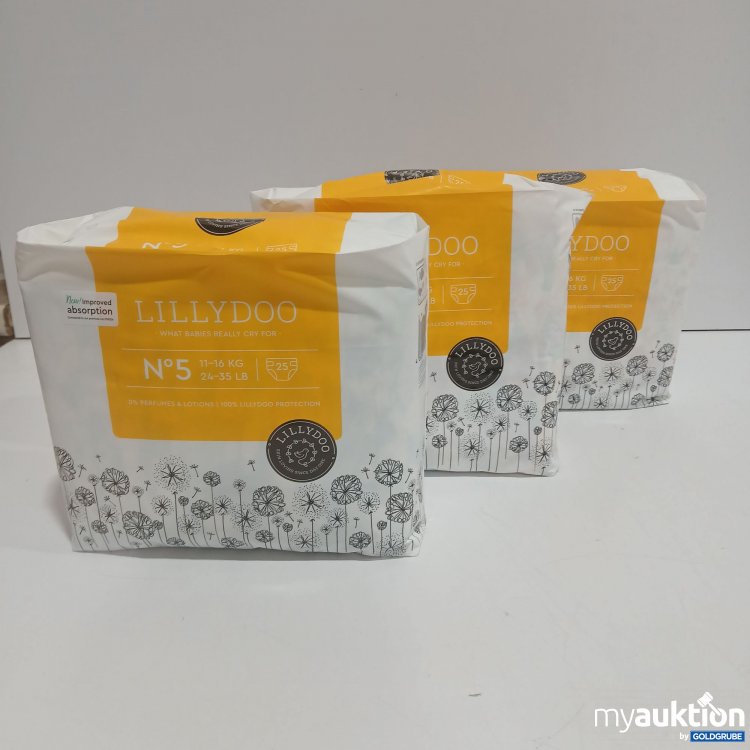 Artikel Nr. 813512: Lillydoo Windeln 11-16kg 3er Pack x25 Stück