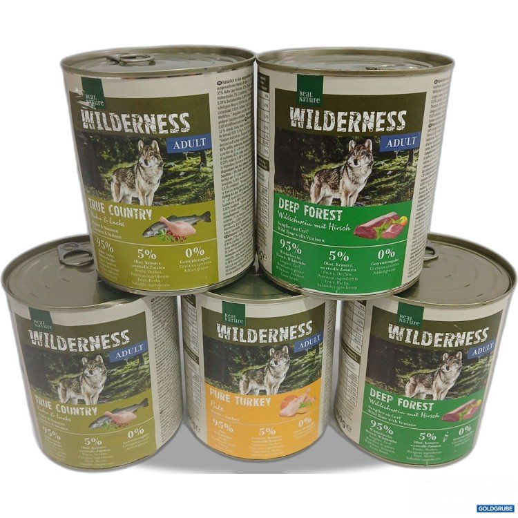 Artikel Nr. 952512: Real Nature Wilderness Adult Hundefutter 5x800g