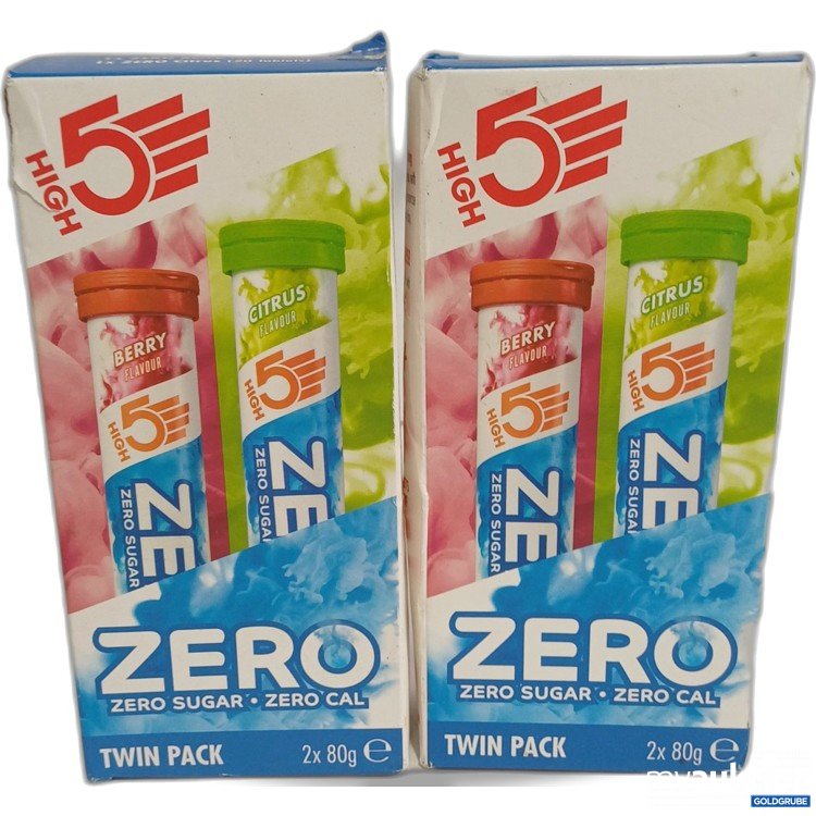 Artikel Nr. 983512: High5 ZERO Brausetabletten in den Geschmacksrichtungen Beere und Zitrone, 2x160g