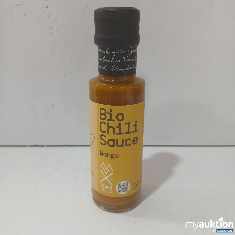 Artikel Nr. 995512 Artikel Nr. 995512: Mühlviertler Feuerzeug Bio Chili Sauce Mango 110g