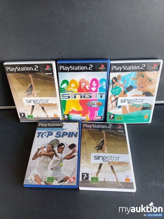 Artikel Nr. 398513 Artikel Nr. 398513: 5 x PS2, Playstation 2 Spiele