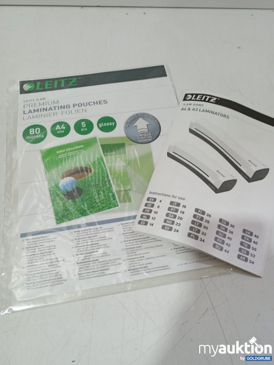 Artikel Nr. 464513: Leitz Laminiergerät mit Laminierfolien A4 5 Stück