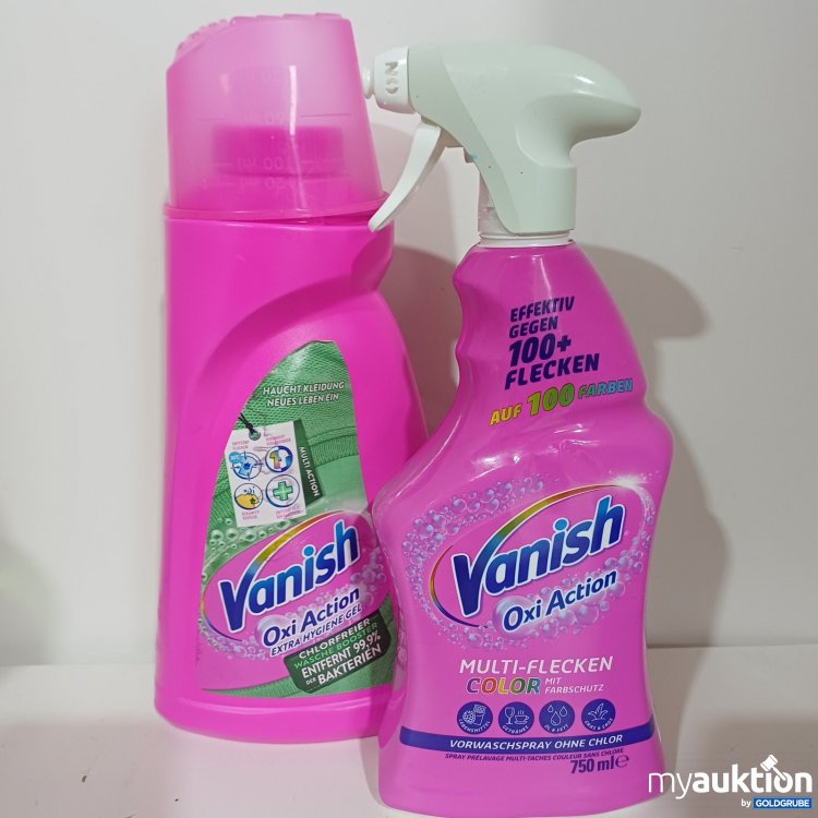 Artikel Nr. 471513: Vanish-Set: Hygiene-Gel + Multi-Flecken Color Vorwaschspray