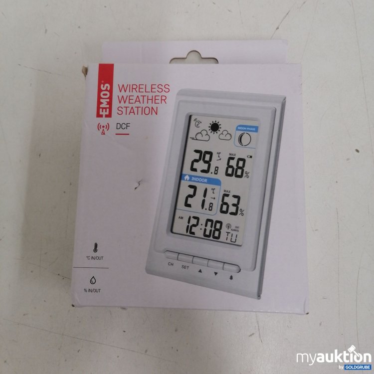 Artikel Nr. 629513 Artikel Nr. 629513: Emos Wireless Weather Station E0352