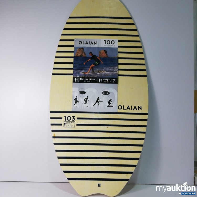 Artikel Nr. 790513 Artikel Nr. 790513: Olaian 100 Skimboard