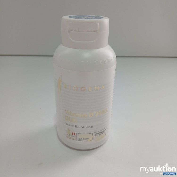 Artikel Nr. 831513 Artikel Nr. 831513: Biogena Vitamin D 2000 DUO 180 Kapseln 50g