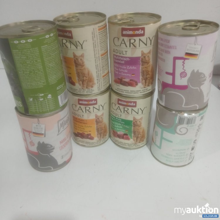 Artikel Nr. 890513: Diverses Katzenfutter 8 Dosen a 400g diverse Sorten