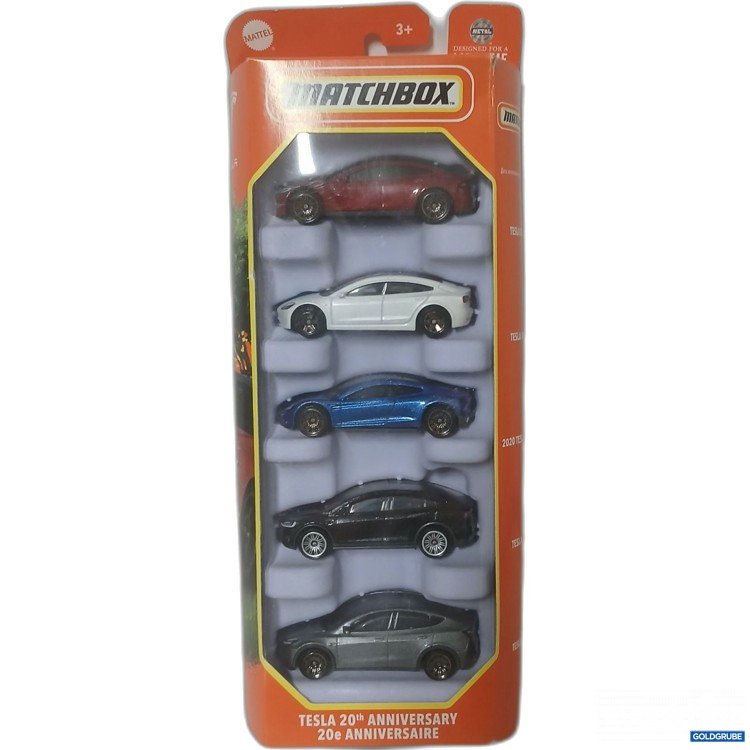 Artikel Nr. 917513 Artikel Nr. 917513: Matchbox Tesla 5 Stück