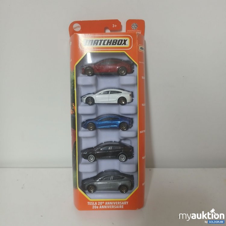 Artikel Nr. 917513 Artikel Nr. 917513: Matchbox Tesla 5 Stück